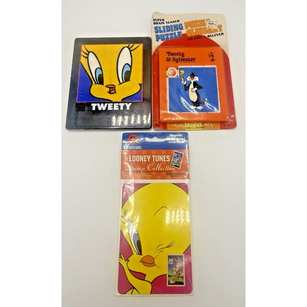 Vintage Tweety Bird Looney Tunes Misc Assorted Lot NOS Medo Wilton & More 1990's